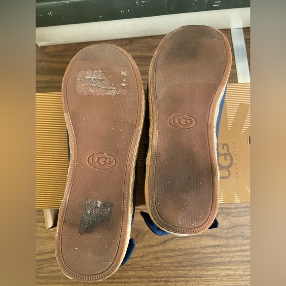 UGG Women's Blue Espadrilles - Picture 4 of 5